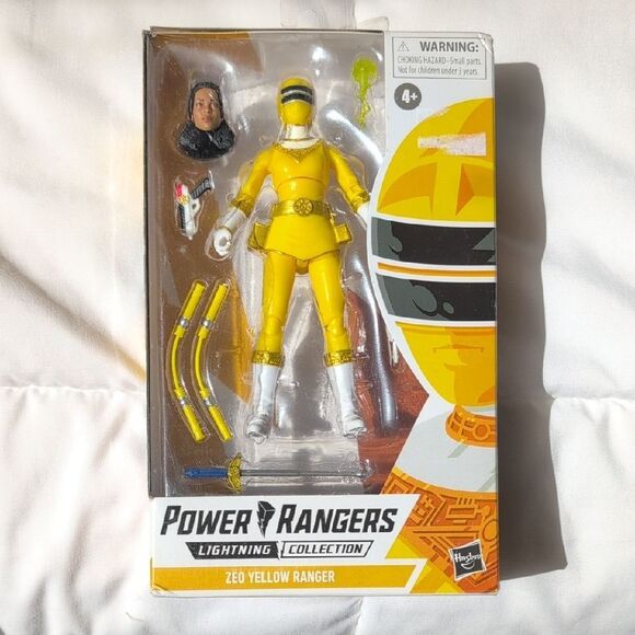 Power Rangers Lightning Collection Zeo Yellow Ranger Action Figure Doll, NEW - Picture 1 of 4